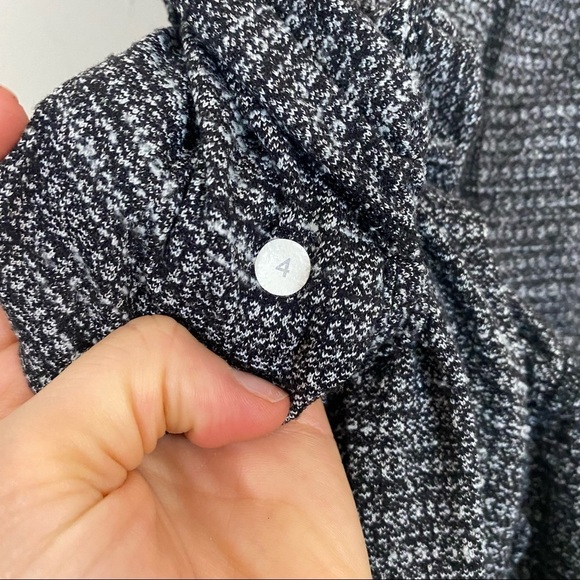 Lululemon Skinny Will Pant *Pique Black Sz 4 - Picture 7 of 9